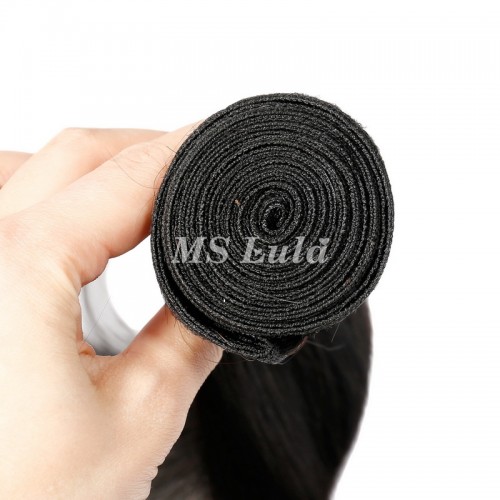 Processed Natural Straight Human Hair Bundles | Human Hair Wig | Lace Front